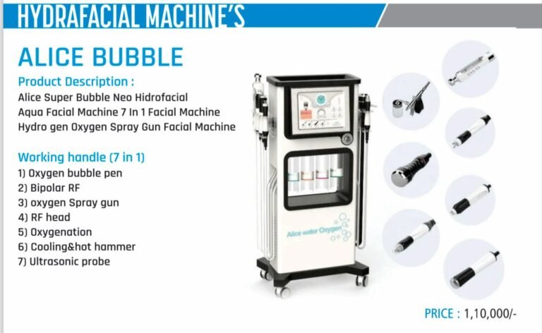 Hydrafacial Machine